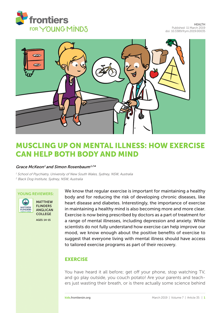 (PDF) Muscling Up on Mental Illness: How Exercise Can Help ...