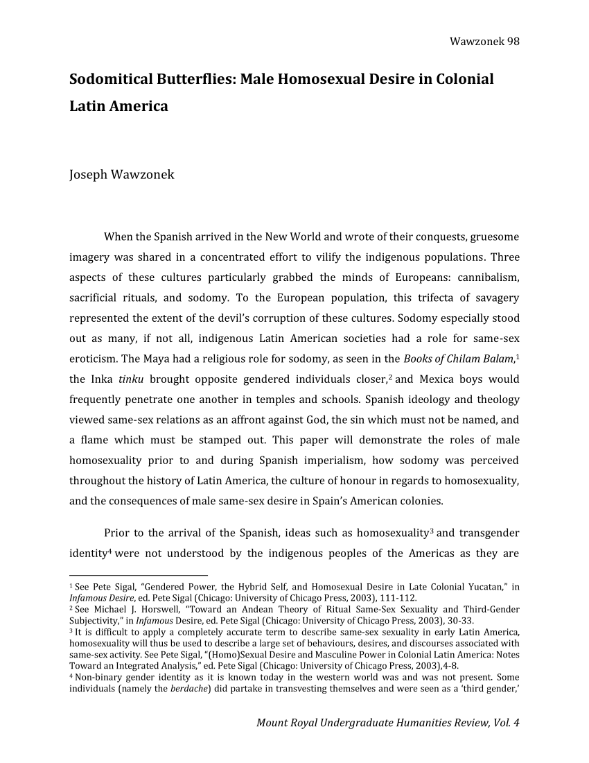 (re)producing Men: Homosociality In Nineteenth-century Latin