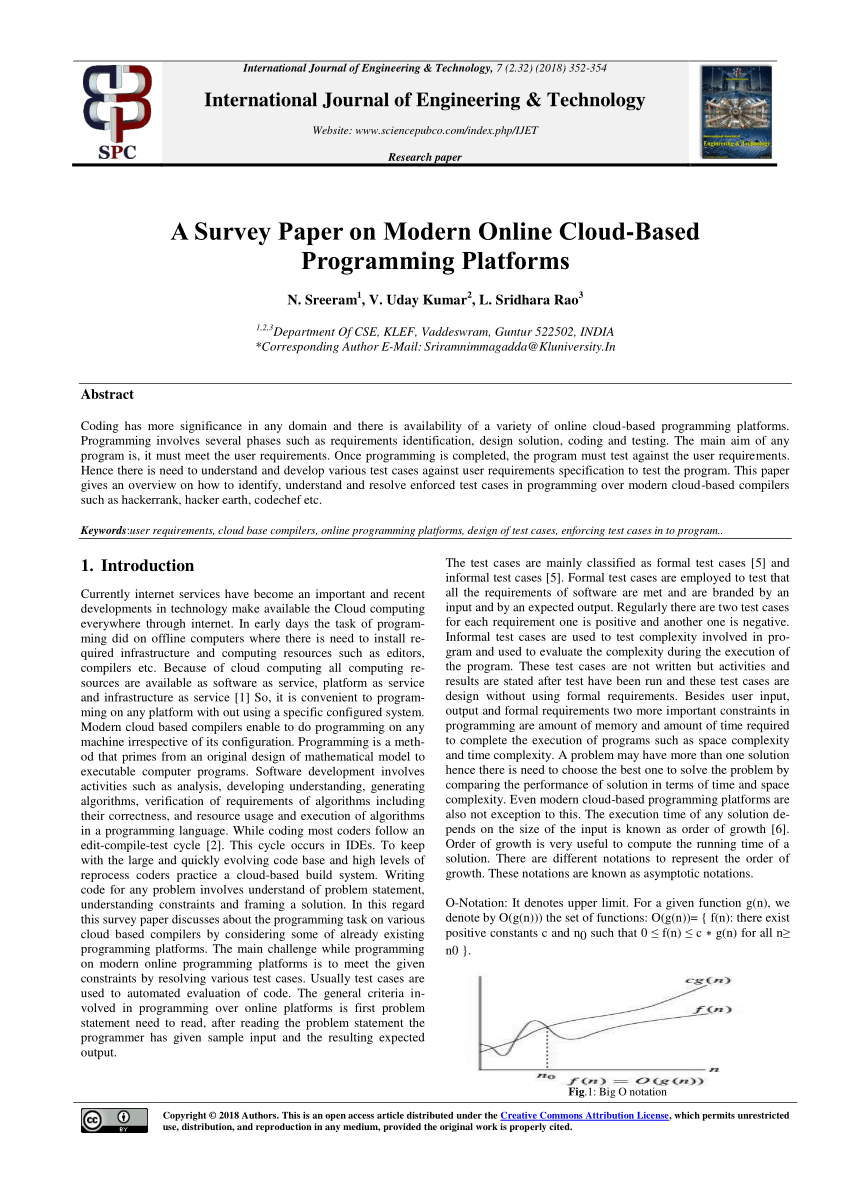 research paper about online platforms