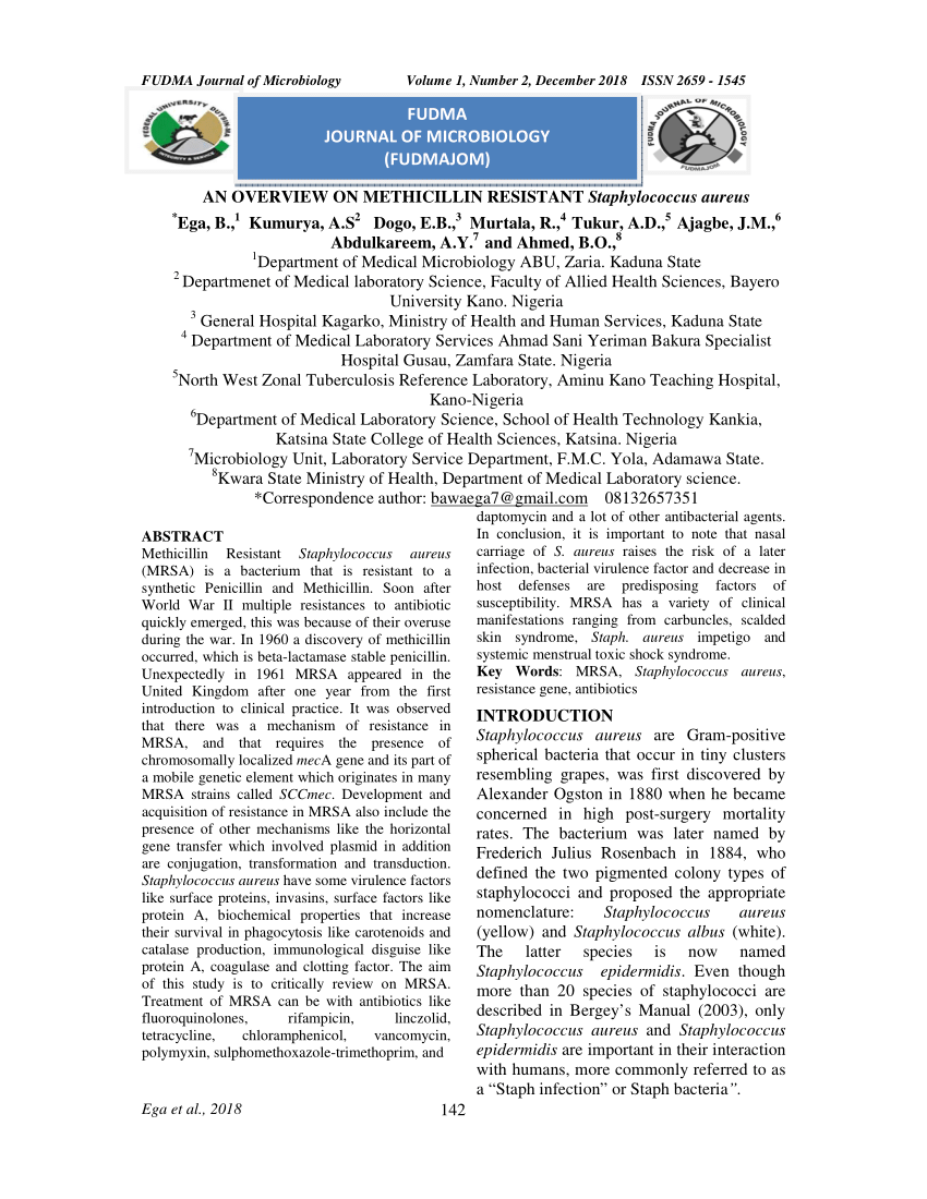 Staphylococcus aureus- An Overview - Microbe Notes