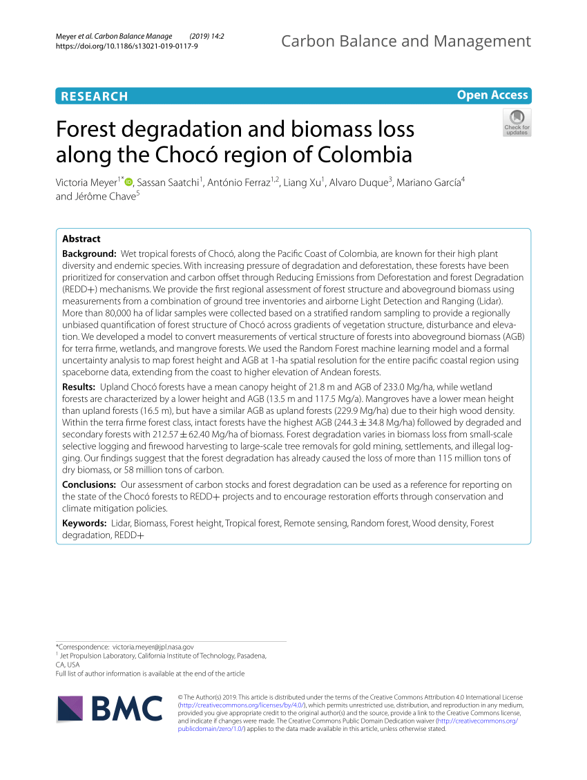 Frontiers  Wood density is related to aboveground biomass and productivity  along a successional gradient in upper Andean tropical forests