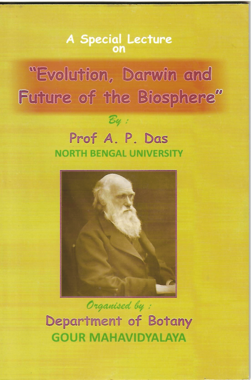 (PDF) Evolution, Darwin and Future of the Biosphere