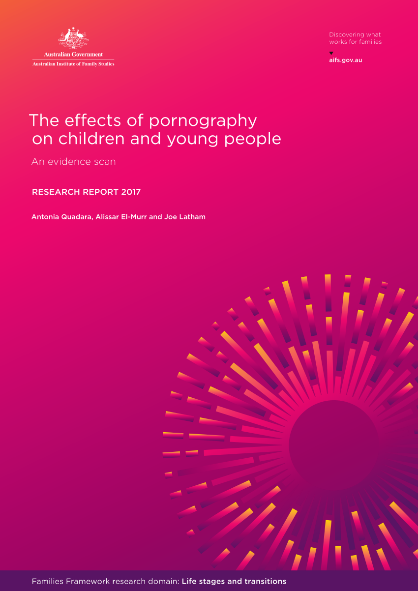 The effects of pornography on children and young people