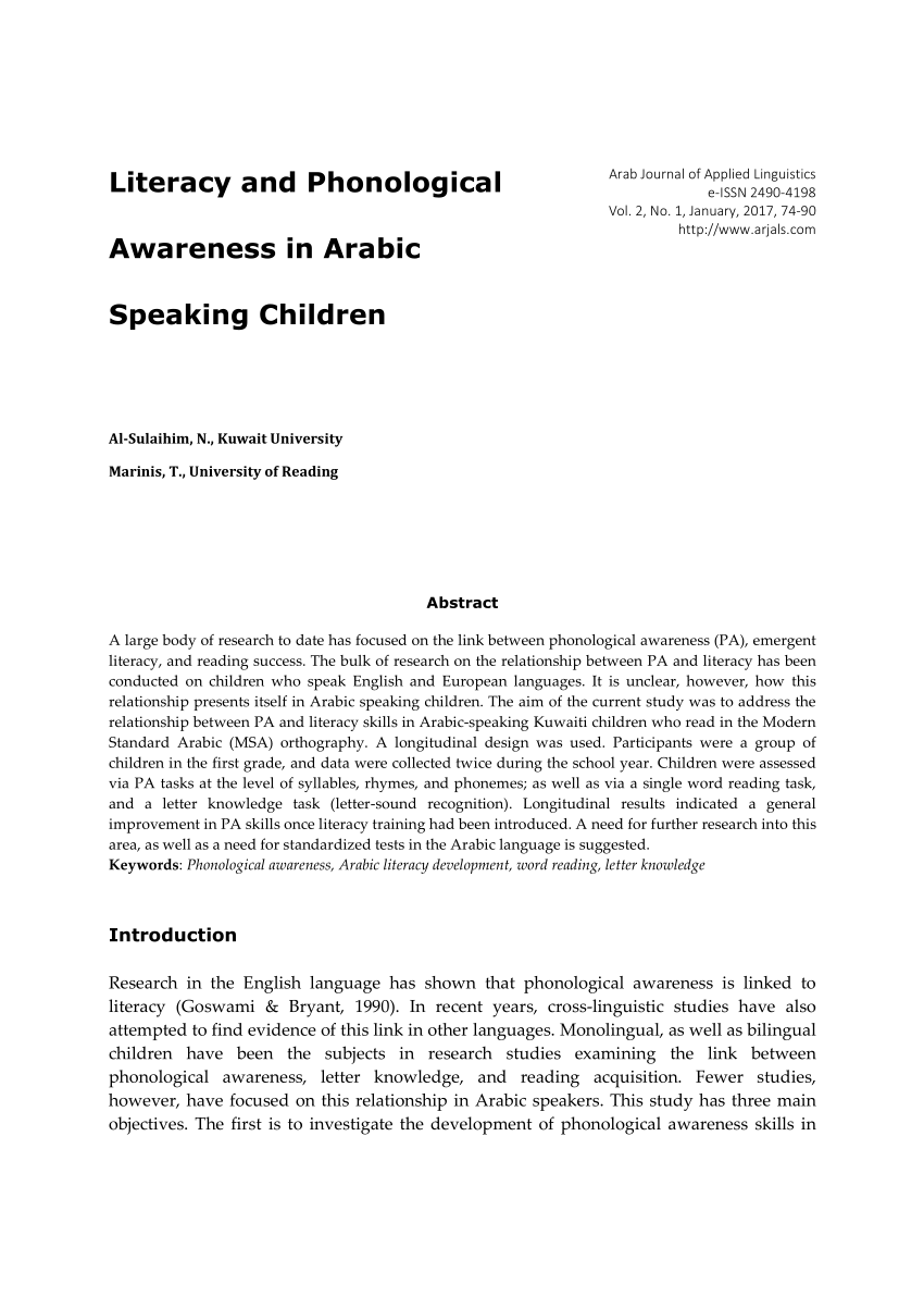 pdf-literacy-and-phonological-awareness-in-arabic-speaking-children