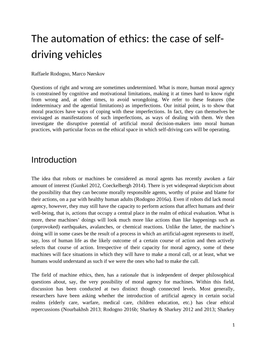 speech writing on driving ethics