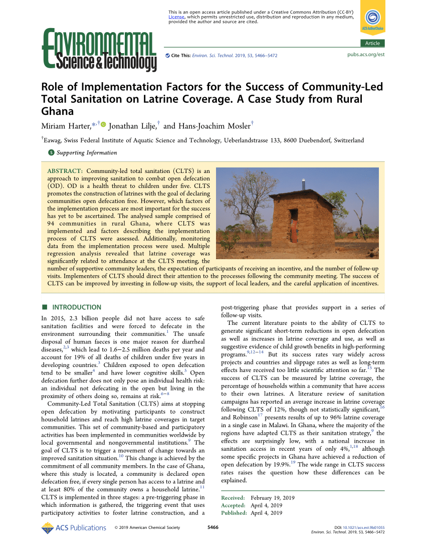 research proposal on latrine utilization