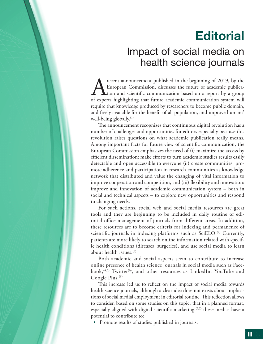 health social media and its impact essay