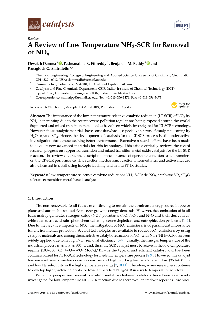The Effect Of So2 And H2o On Nox Conversion Over Mnox Cp And Mnox Download Scientific Diagram