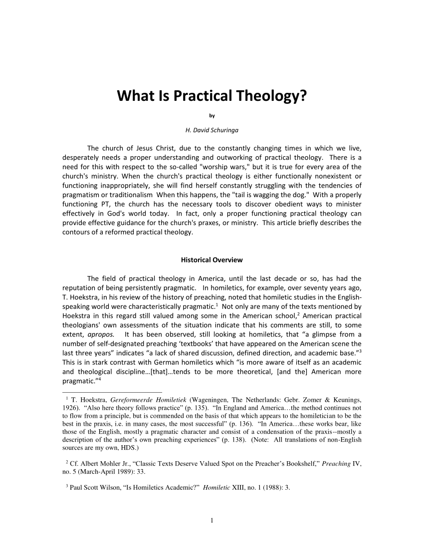 thesis for theology