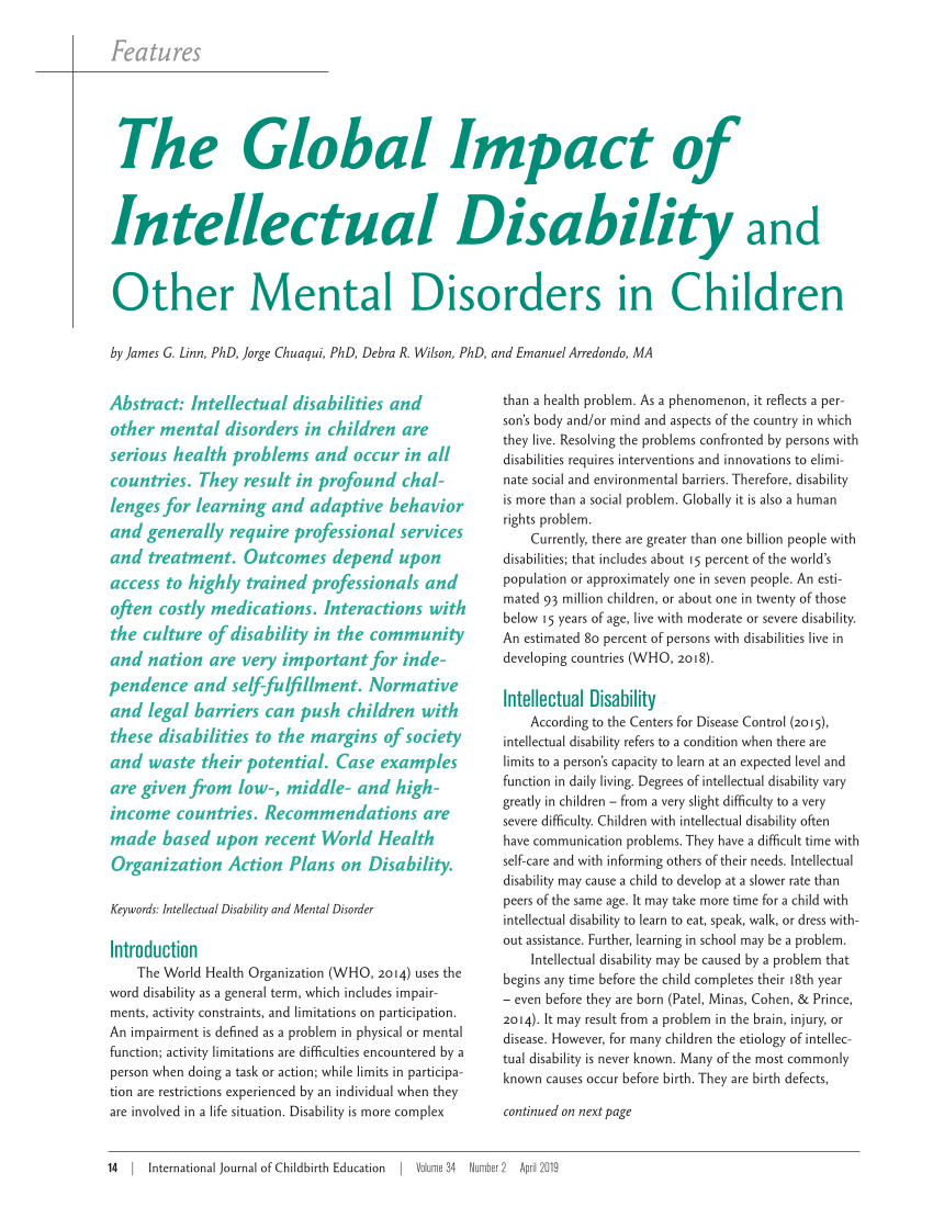 mental illness disability essay