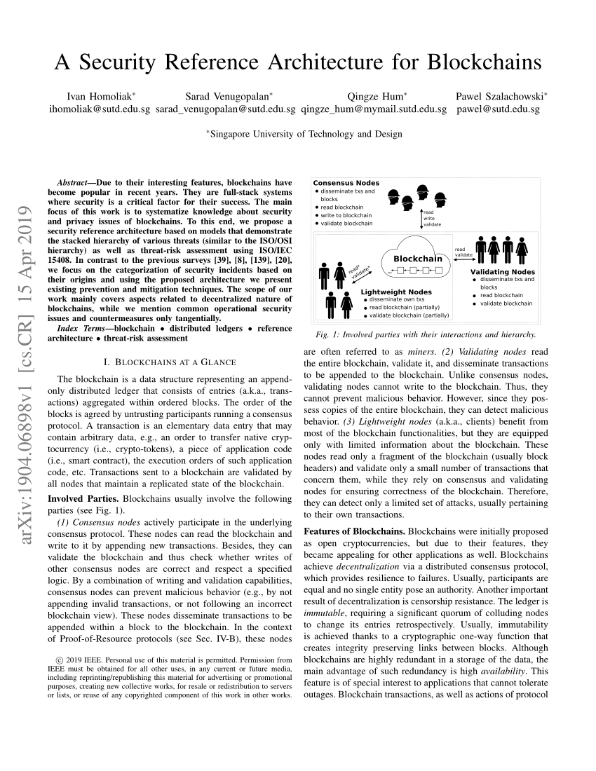 A Survey On Security And Privacy Issues Of Bitcoin Request Pdf - 