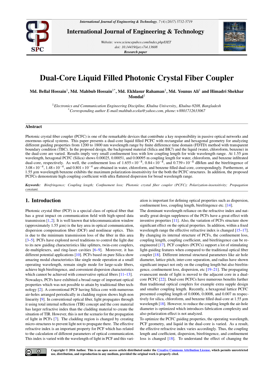 Pdf Ten Years Of Nonlinear Optics In Photonic Crystal Fibre - pdf ten years of nonlinear optics in photonic crystal fibre