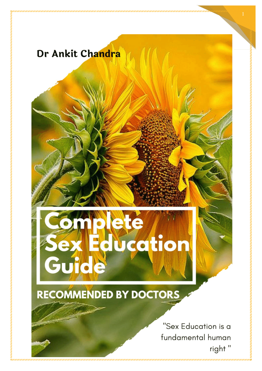 Pdf Complete Sex Education Guide Recommended By Doctors First Edition 