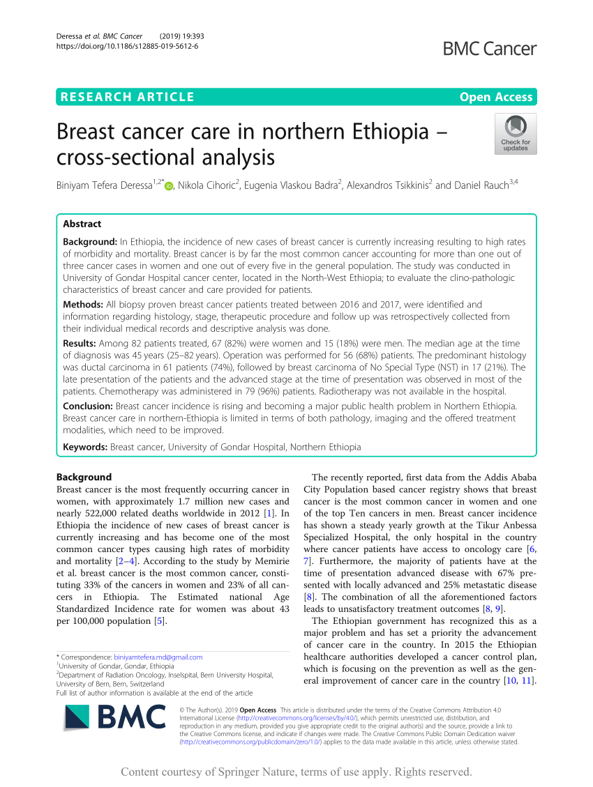 Breast Cancer and Care
