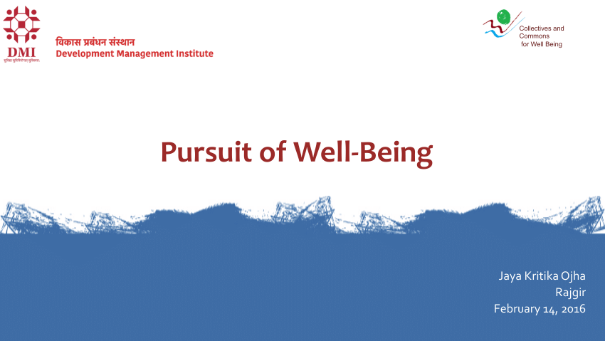 (PDF) Pursuit of Well-Being