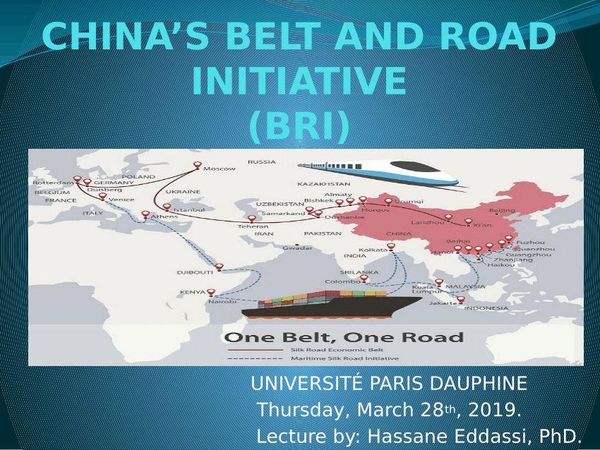 (PDF) China's Belt and Road Initiative (BRI)