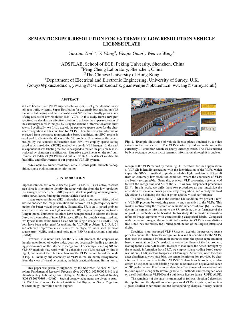 Pdf Semantic Super Resolution For Extremely Low Resolution