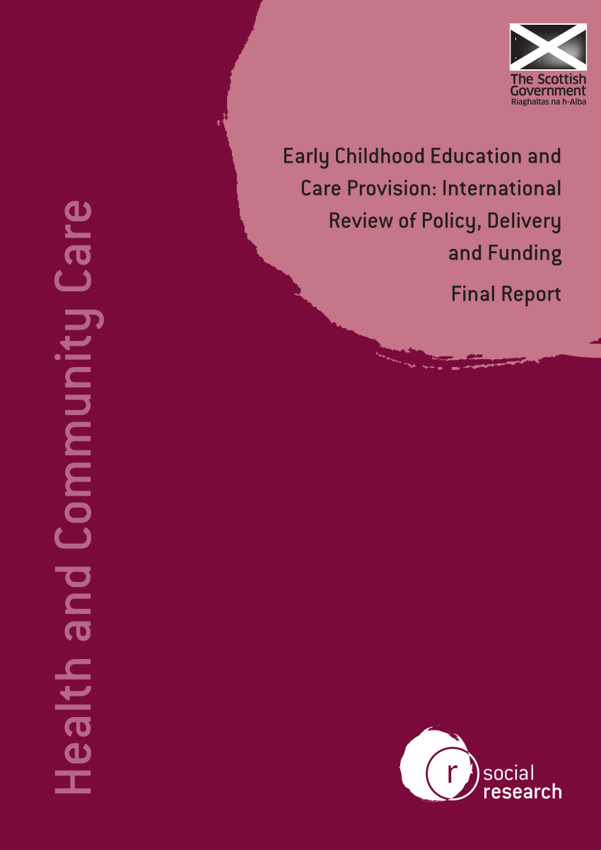 (PDF) Early Childhood Education and Care Provision: International ...