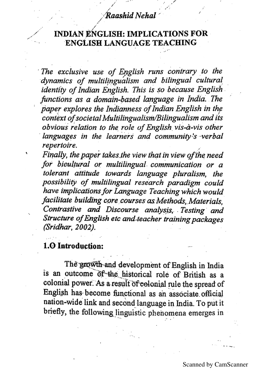 phd topics in english language teaching in india