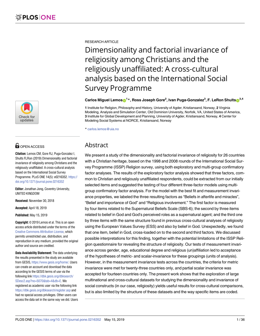 A Review And Synthesis!    Of The Measurement Invariance Literature - a review and synthesis of the measurement invariance literature suggestions practices and recommendations for organizational research request pdf