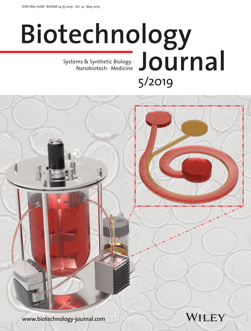 (PDF) Back Cover Biotechnology Journal 5/2019