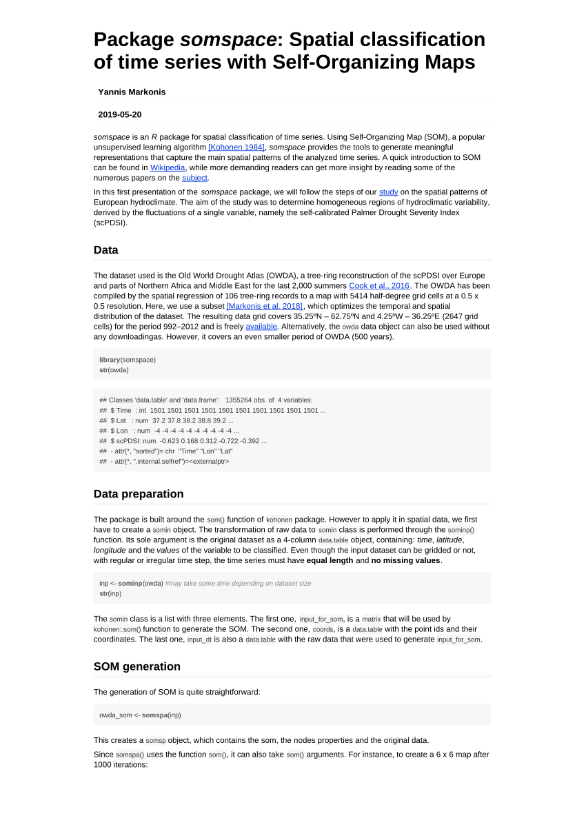 Self-organizing map - Wikipedia