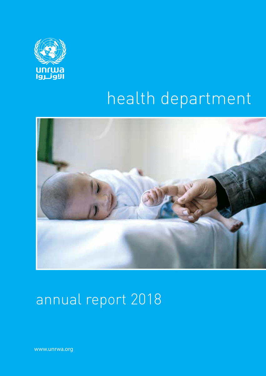 (PDF) UNRWA health department annual report 2018