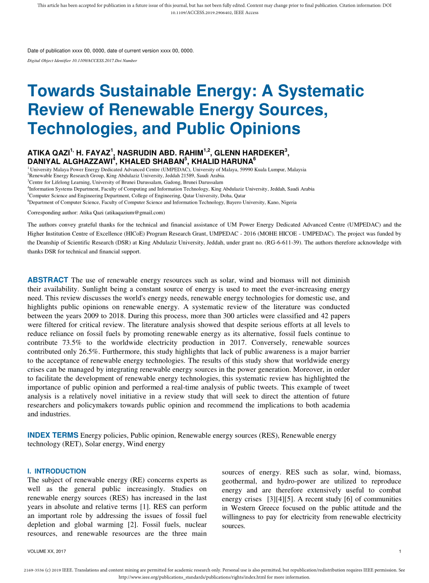 energy research articles