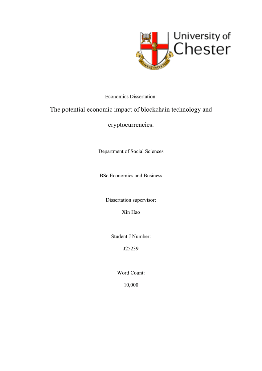 blockchain technology dissertation