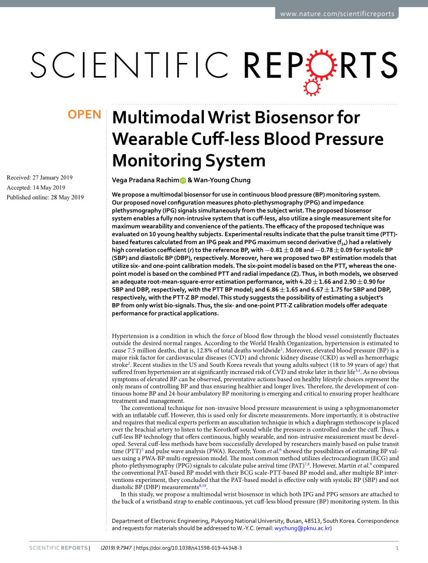 Continuous cuffless blood pressure monitoring with a wearable ring  bioimpedance device