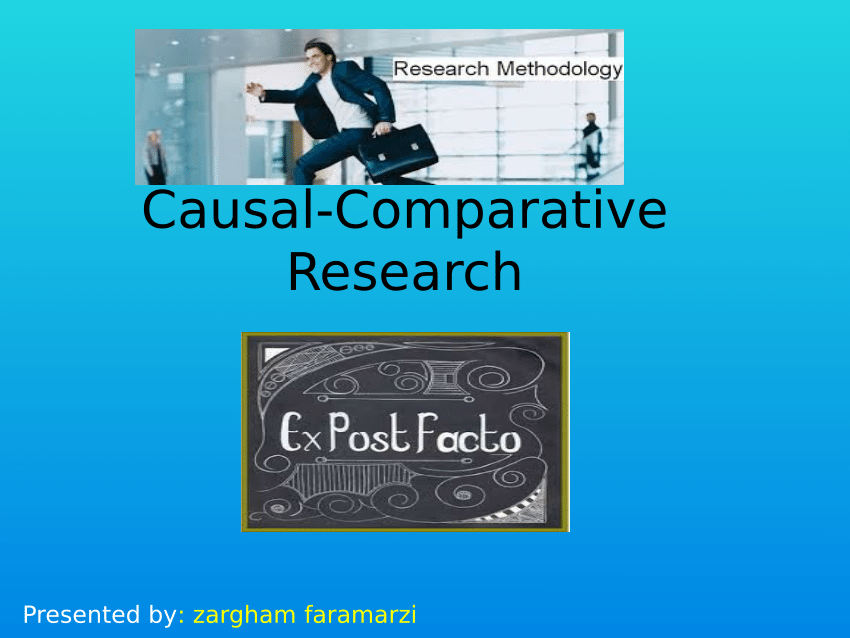 causal comparative research articles in education