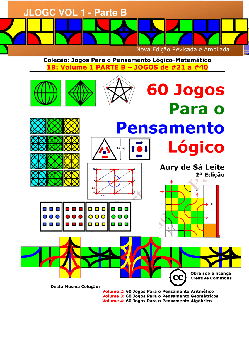 60 Jogos Para O pensamento Geométrico - 1a Parte by Aury de Sa