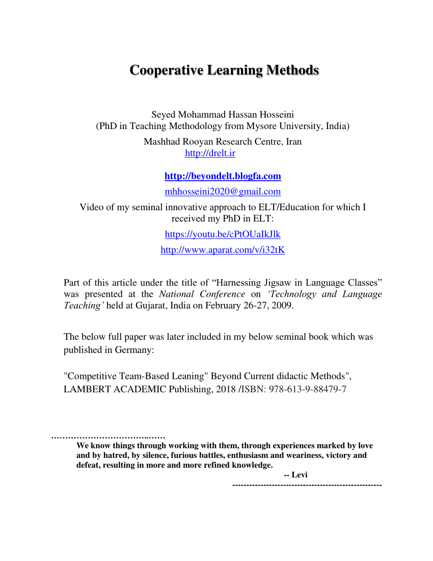 pdf-cooperative-learning-methods