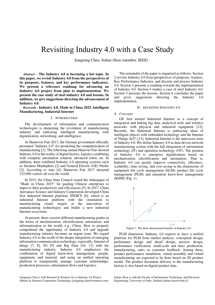 case study on industry 4 0 pdf