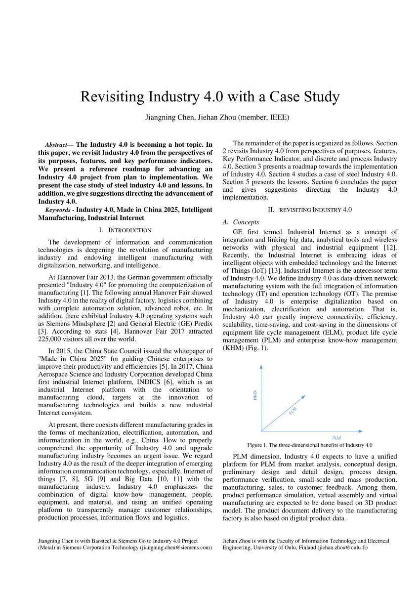 research paper on industry 4 0