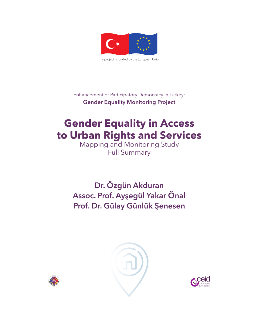 Pdf Enhancement Of Participatory Democracy In Turkey Gender Equality Monitoring Project 
