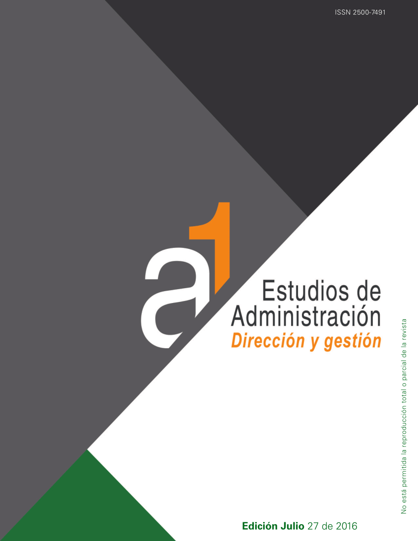 Pdf A1 Estudios De Administracion Direccion Y Gestion