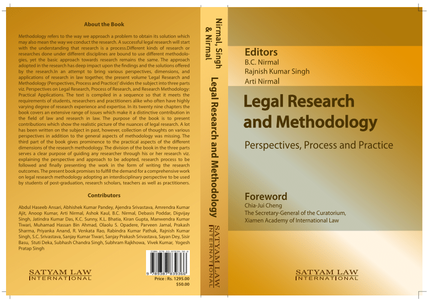 best books on legal research methodology