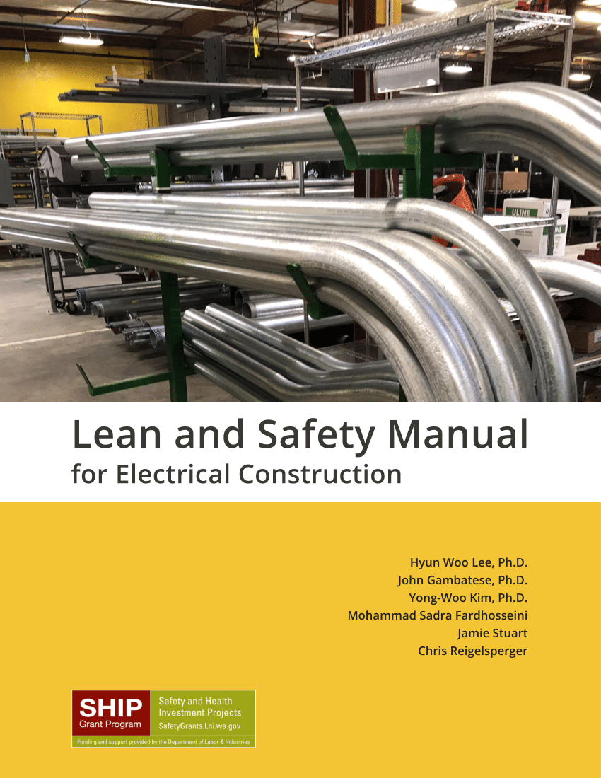 PDF) Lean and Safety Manual for Electrical Construction