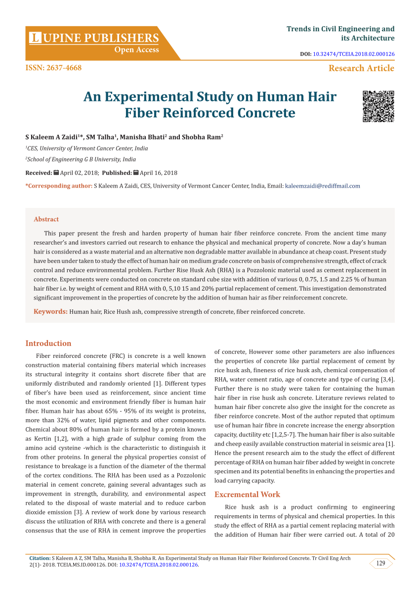 research paper on hair salon