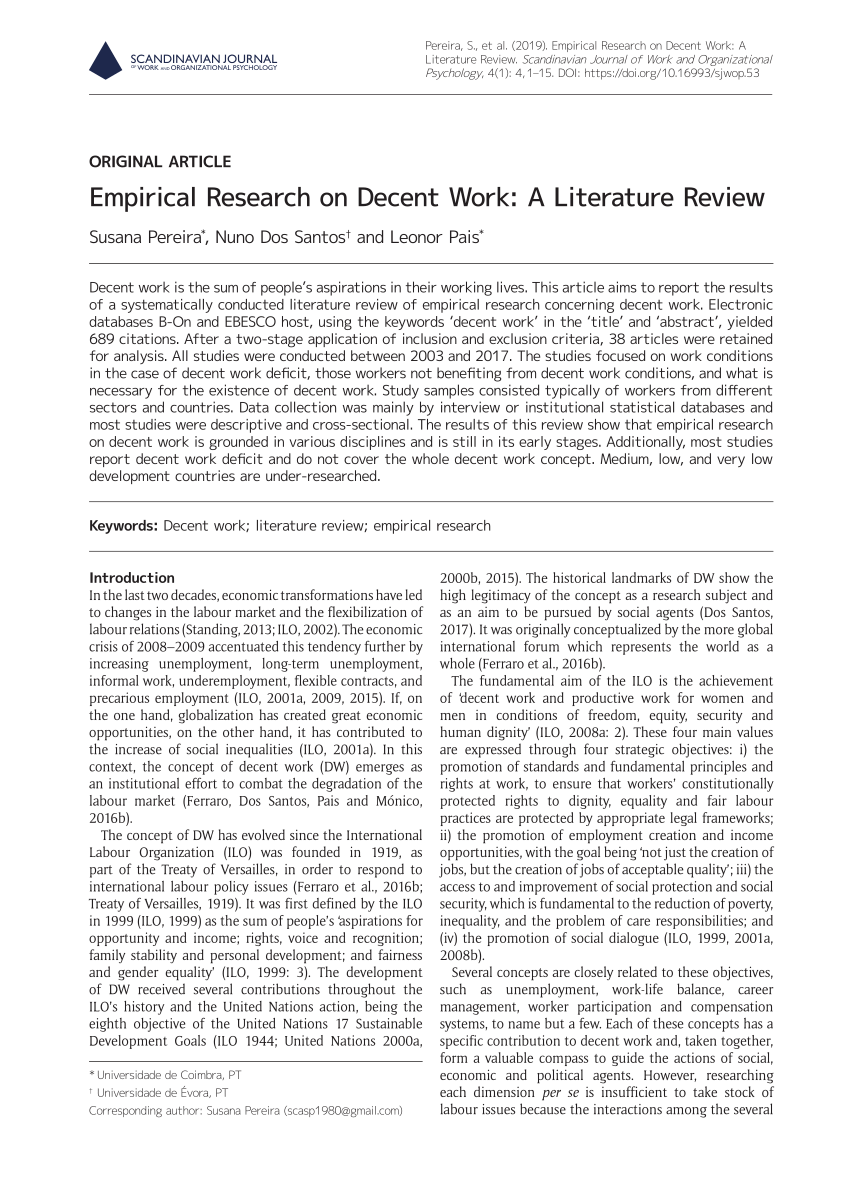 empirical research journal articles