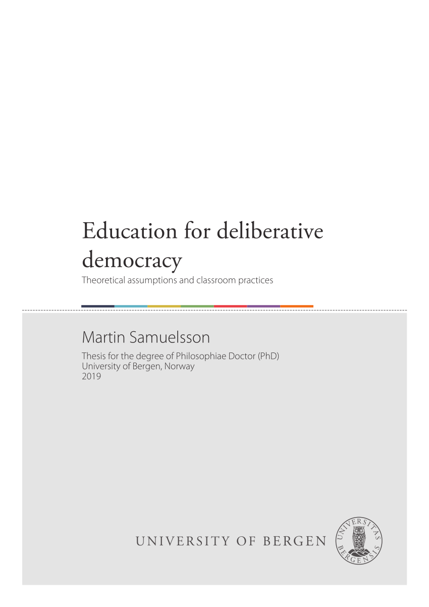 Phd thesis egovernment and education