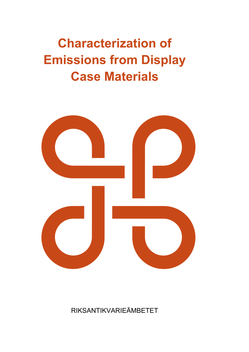 Pdf Characterization Of Emissions From Display Case Materials