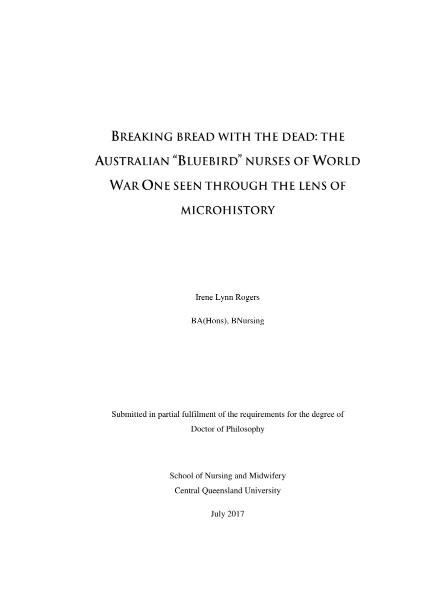 thesis of ww1