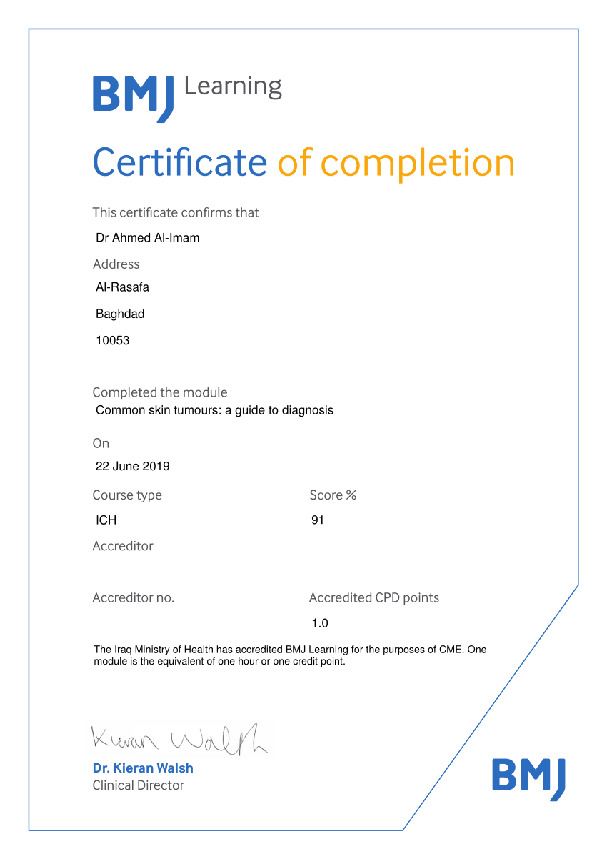 bmj certificate courses)