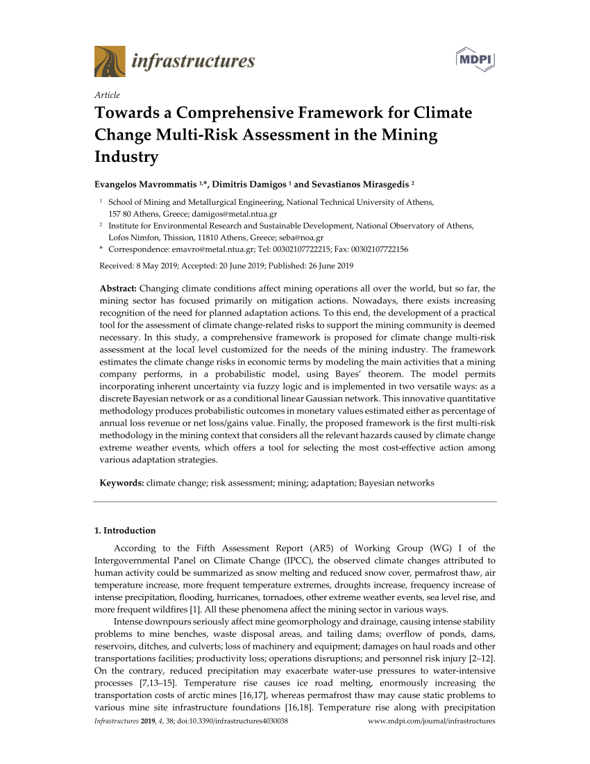 PDF) Towards a Comprehensive Framework for Climate Change Multi ...
