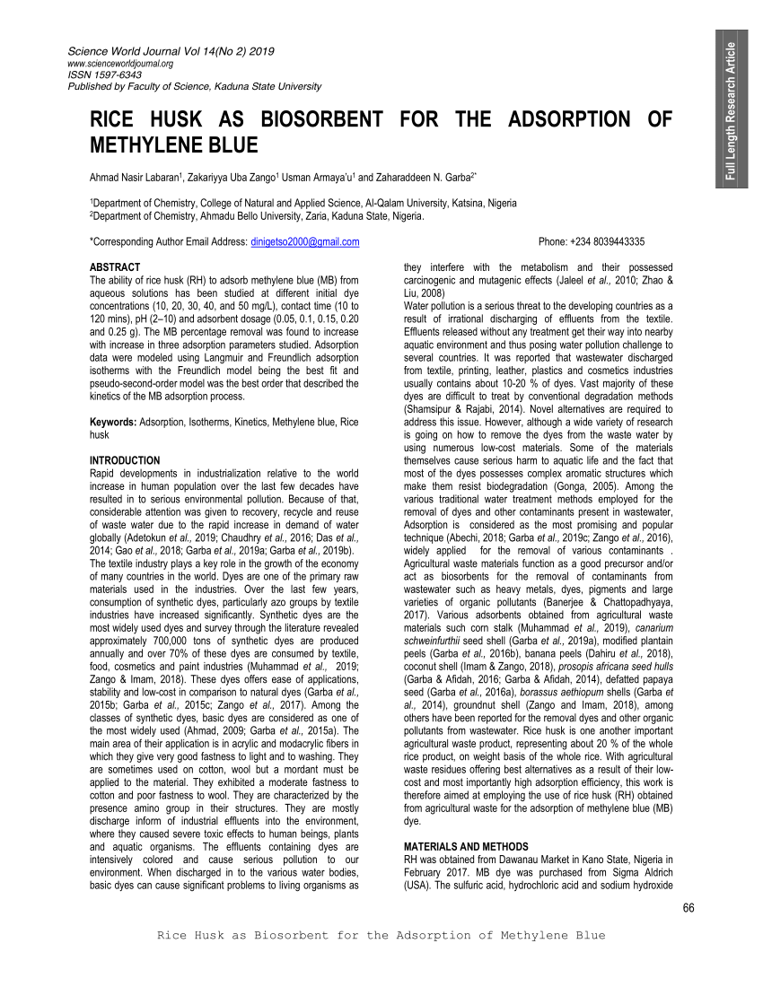 rice husk research paper