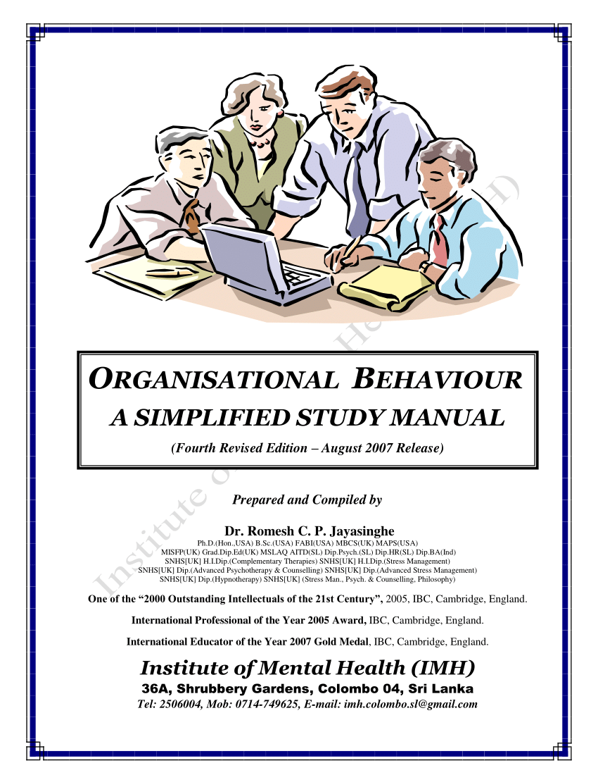 case study on perception in organisational behaviour pdf