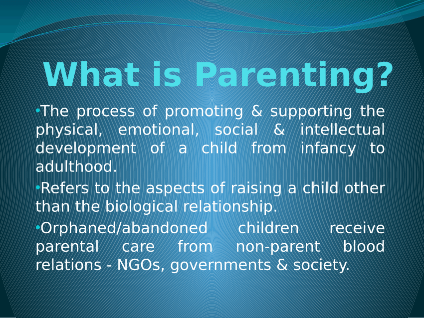 parent article meaning in research