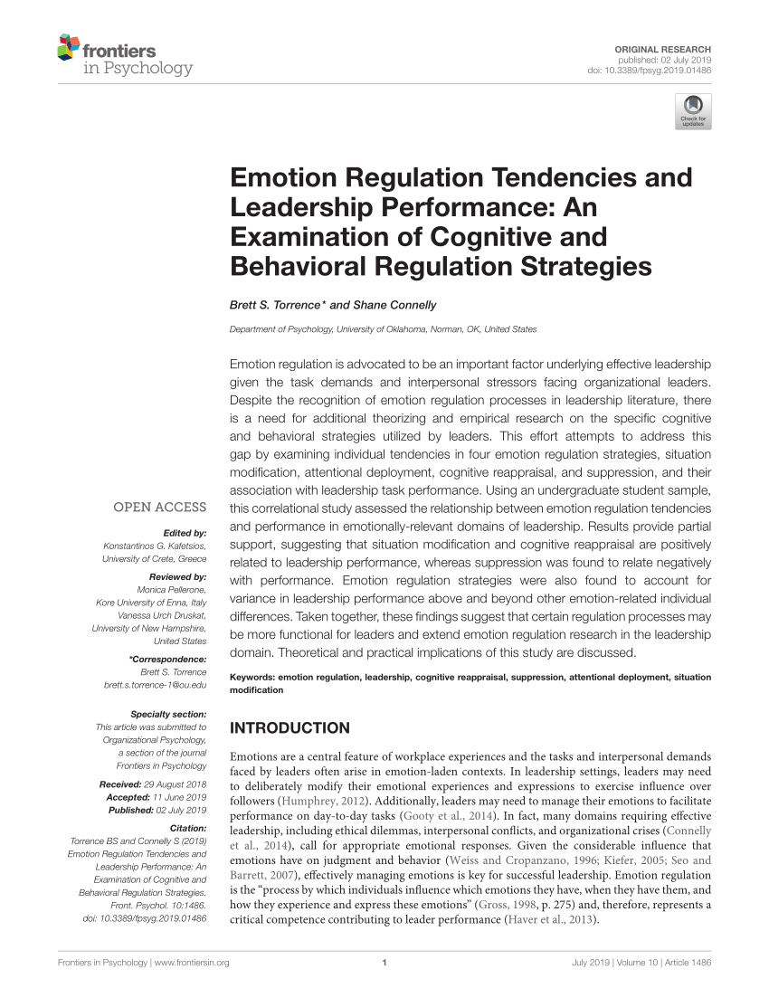 Frontiers  How good is the Myers-Briggs Type Indicator for predicting  leadership-related behaviors?